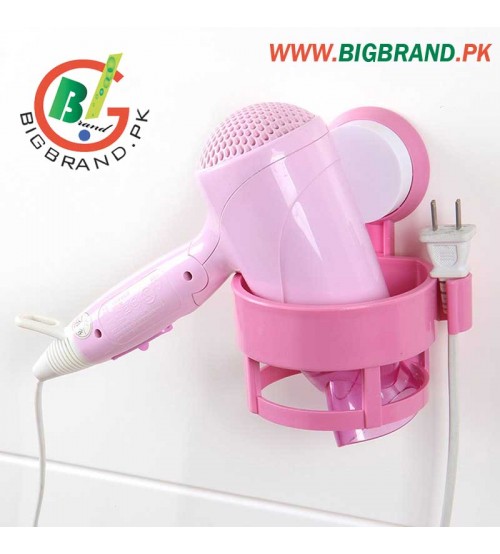 Wall Mount Hair Dryer Holder with Suction 